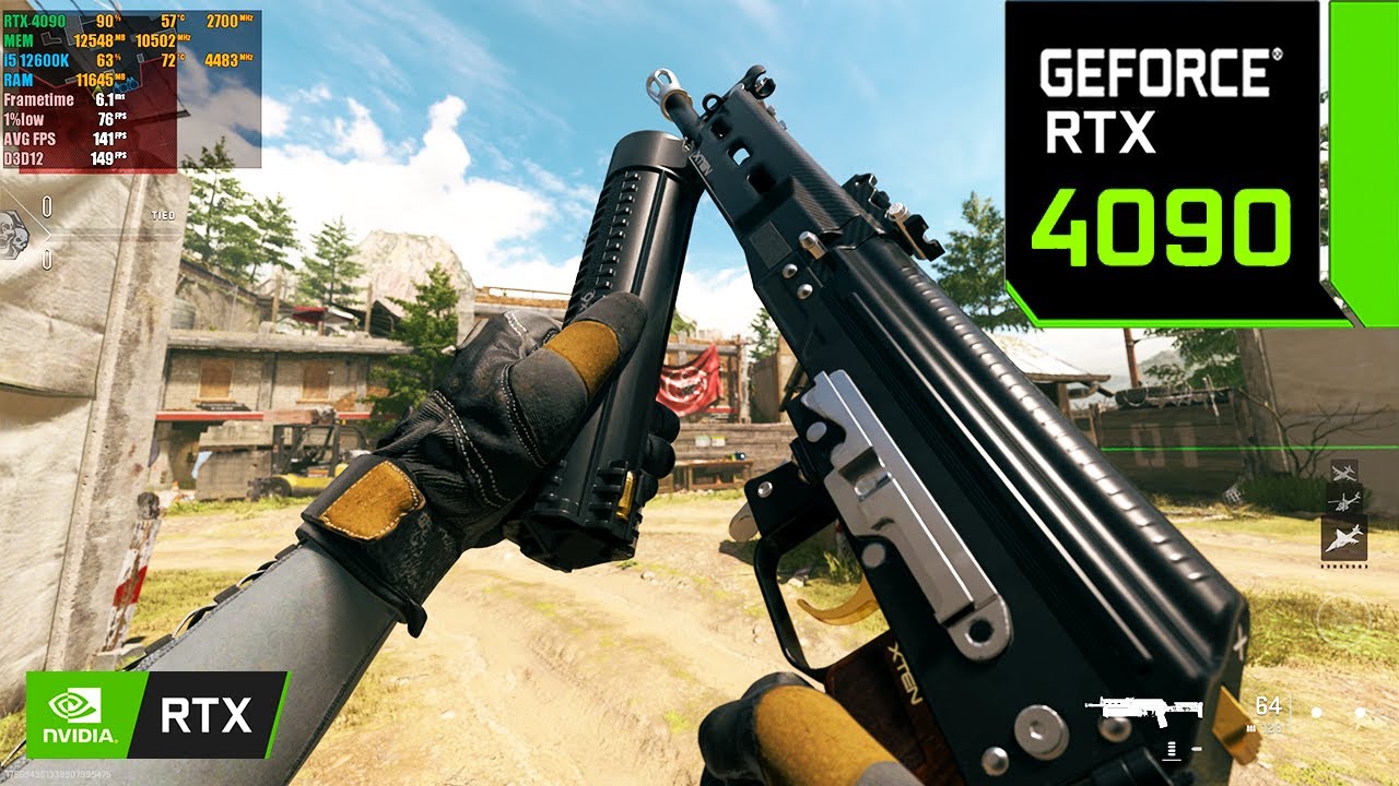 Call of Duty : Modern Warfare 2 | RTX 4090 24GB ( 4K Maximum Settings DLSS OFF )