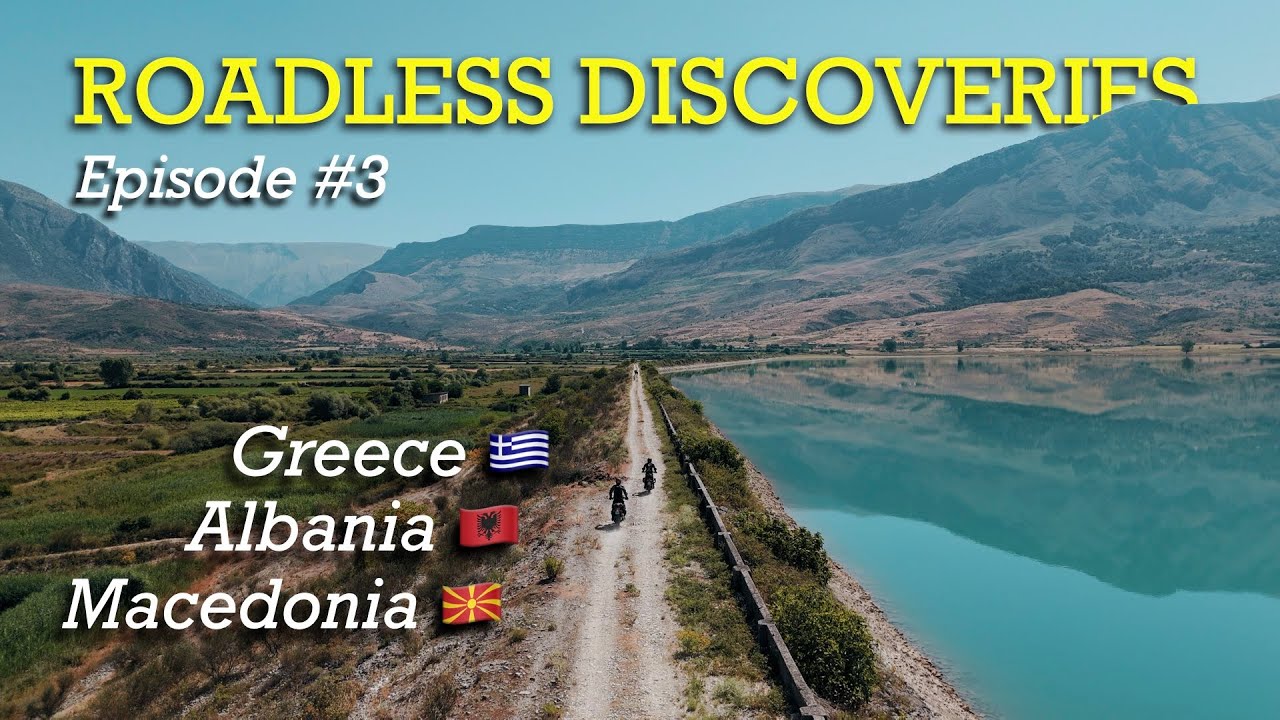 Will these ALBANIA EPIC TRAILS be PAVED? MOTORBIKE ADVENTURE 🇬🇷 🇦🇱 🇲🇰 | W.BALKANS Ep.3