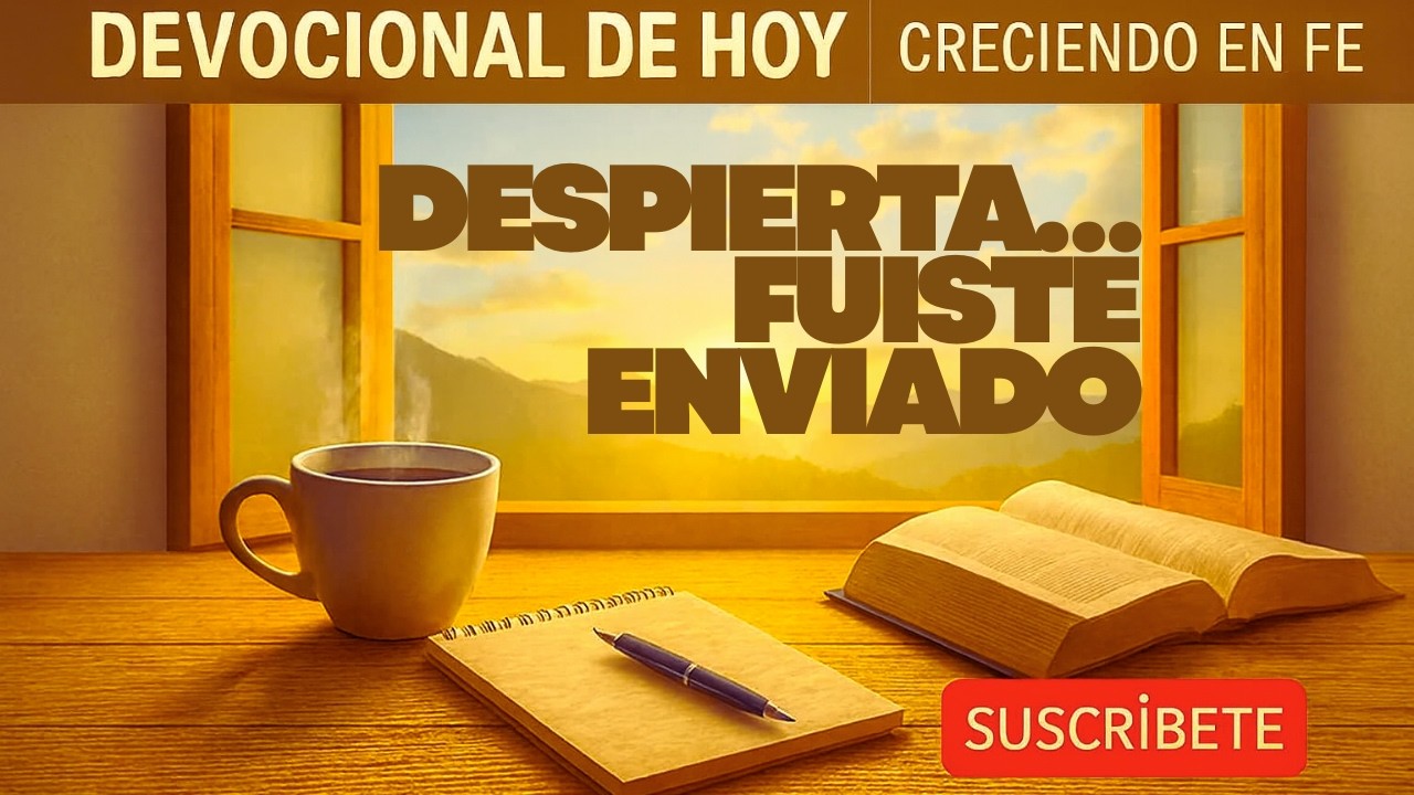 FUIMOS ENVIADOS CON PROPÓSITO 🌍 | Devocional Cristiano de la Mañana | Creciendo en Fe