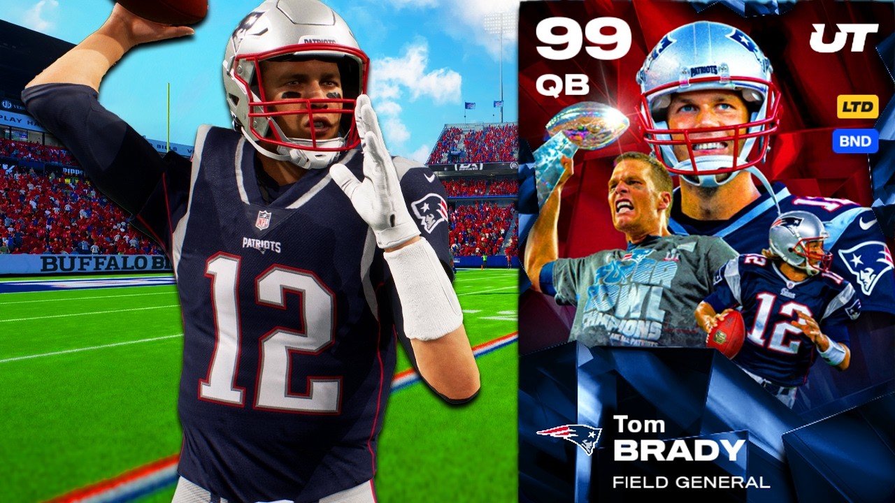 Том Брэди наконец-то появился в Madden 26.