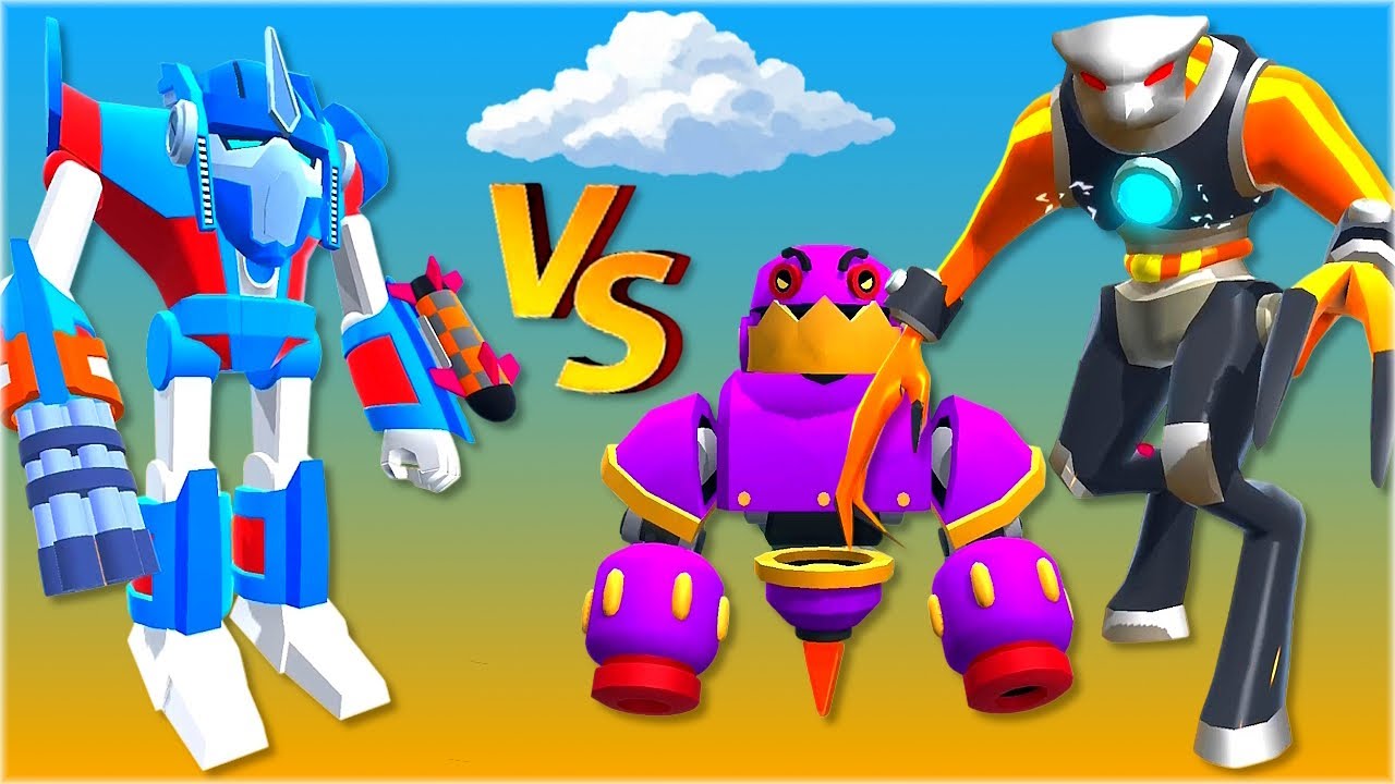 Mechangelion - Robot Fighting - Gameplay Walkthrough Ep 2 New Update (iOS, Android)