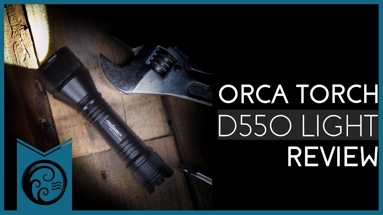 Orca Torch D550 Light Review | @Safe_Diving