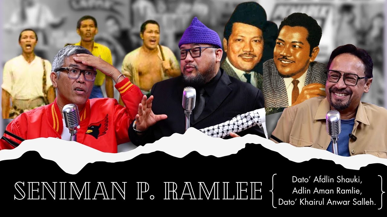 SENIMAN PRAMLEE PART 1 | PADU PODCAST EP13 AFDLIN SHAUKI FT ADLIN AMAN RAMLIE & KHAIRUL ANWAR SALLEH