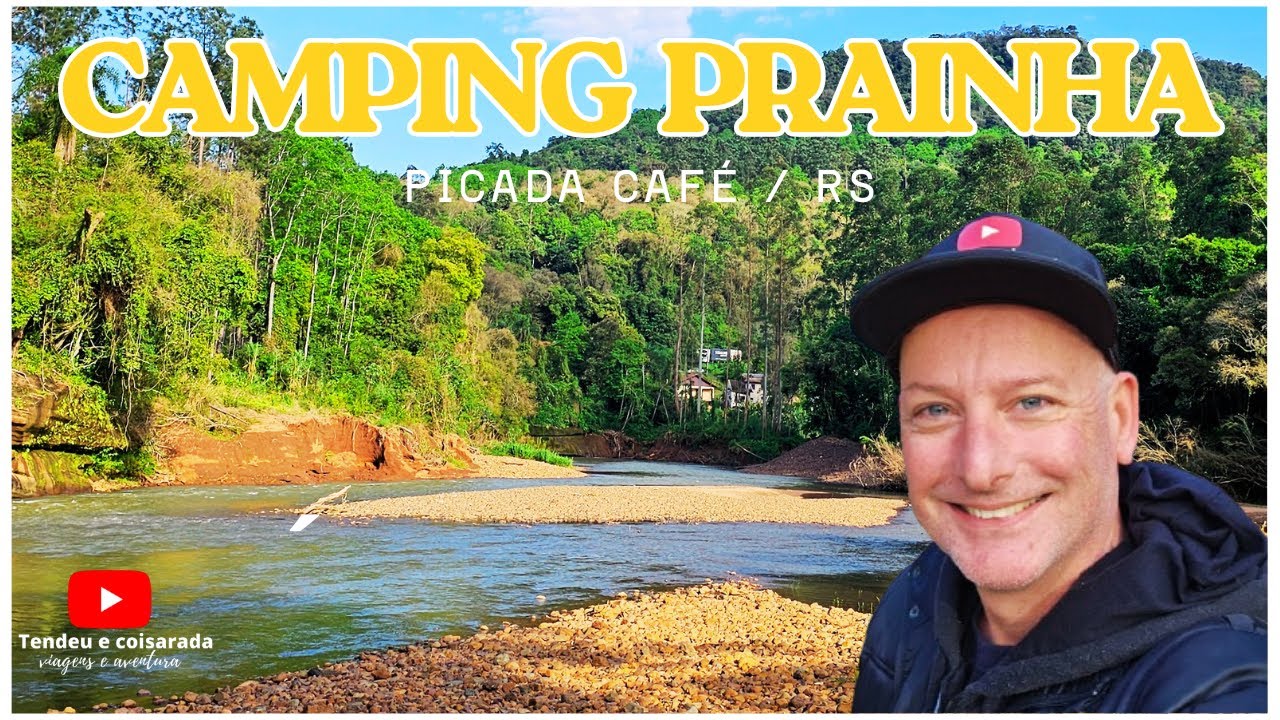 👉 Camping Prainha em Picada Café – Praia de Rio Cristalino na Serra Gaúcha!