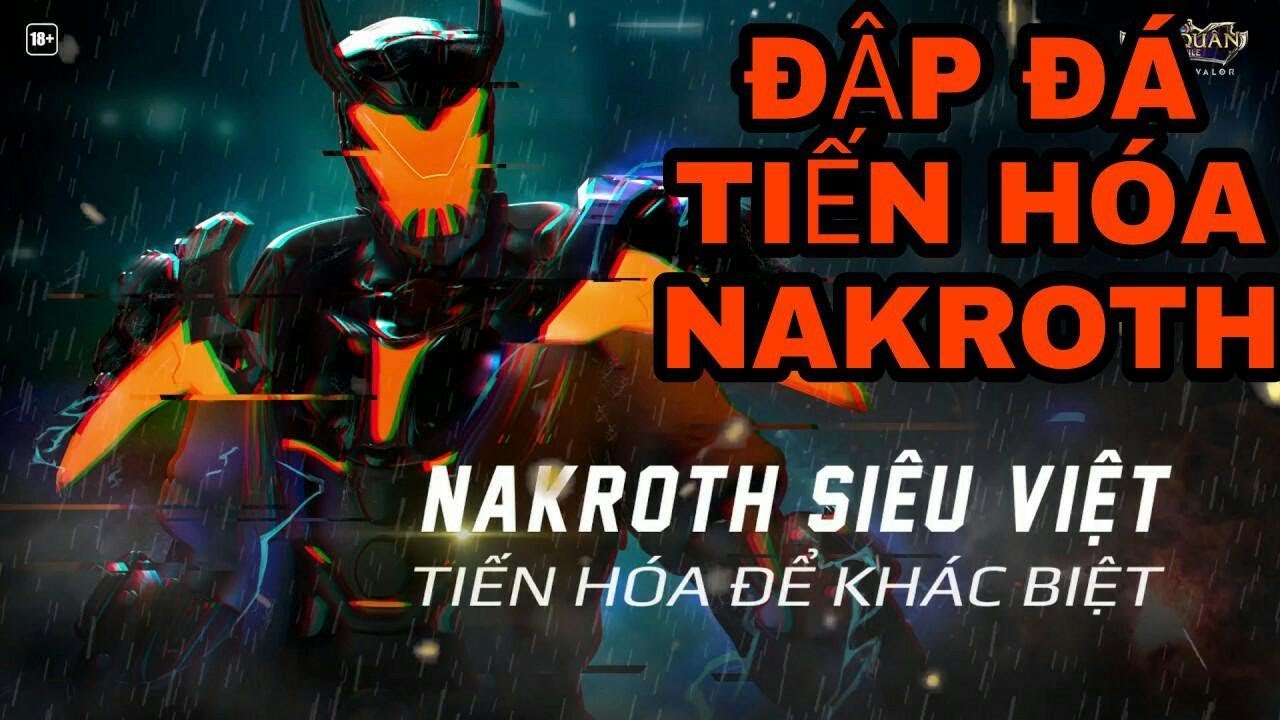 Đập đ&aacute; Tiến H&oacute;a NAKROTH Si&ecirc;u Việt Li&ecirc;n qu&acirc;n mobile - Tets Trang phục Ph&ecirc; như con t&ecirc; t&ecirc;