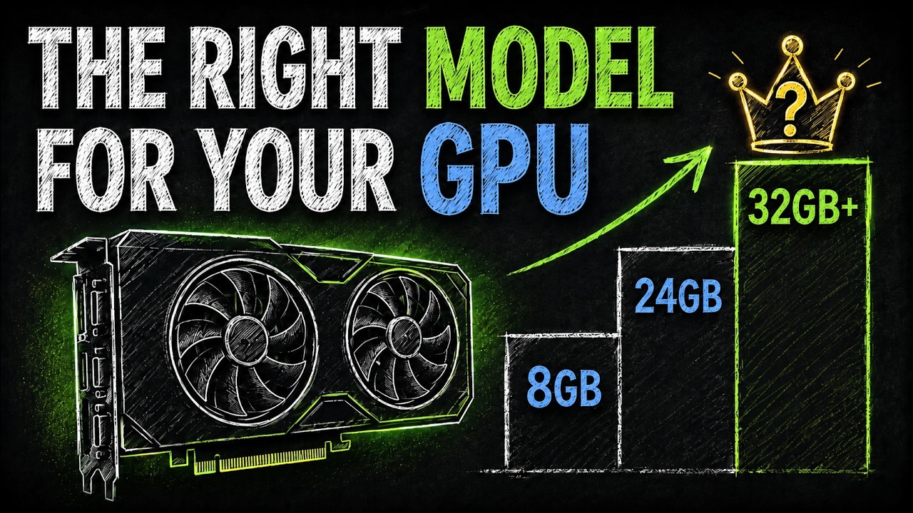Best Local AI Model for EVERY GPU (8GB to 512GB+)