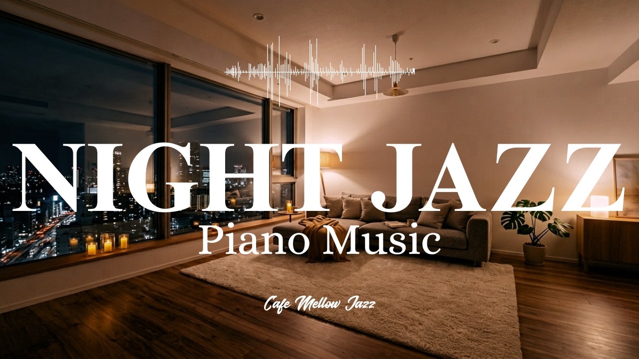 Jazz HipHop 🌙 Cozy Apartment Jazz for Study, Work & Late Night Relax