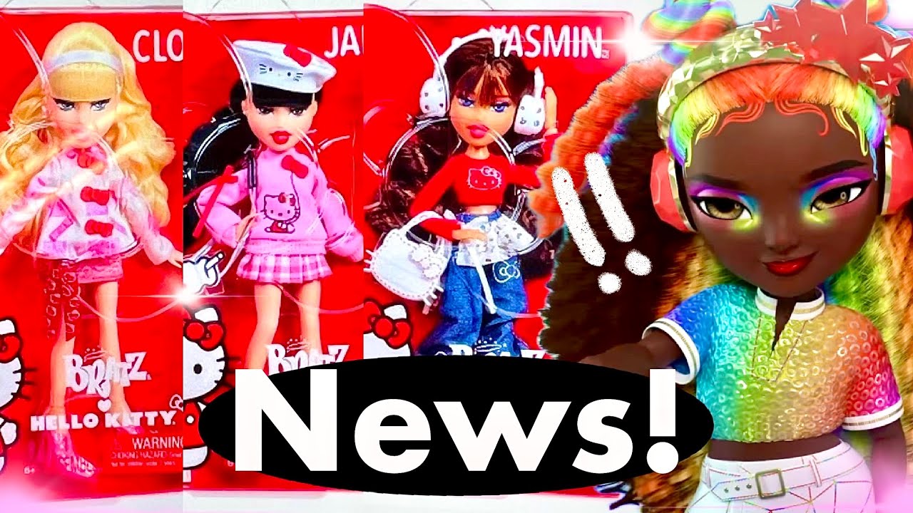 НОВОСТИ MGA!🟡 ПЕРВЫЙ ВЗГЛЯД НА КУКЛЫ из коллаборации Bratz x HELLO KITTY, НЕОБЫЧНЫЙ ПОВОРОТ СЮЖЕТ...
