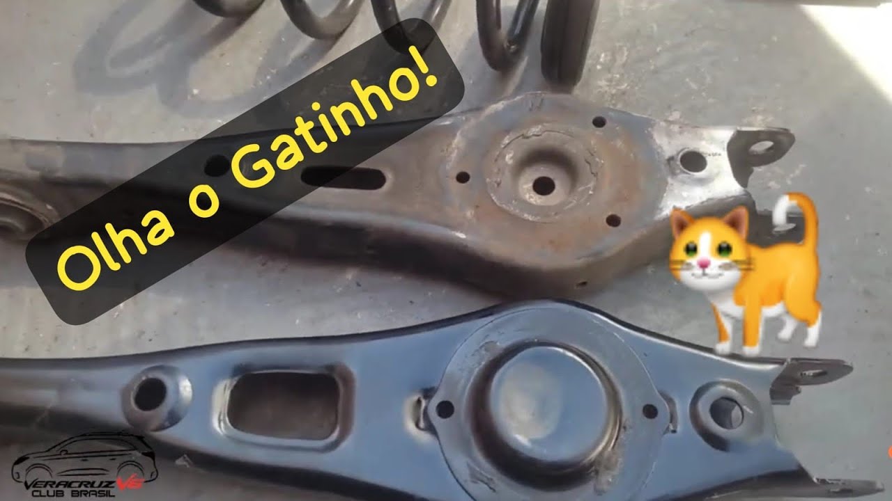 Suspensão Traseira HYUNDAI VERACRUZ desfazendo a Gambiarra de Suspensão a AR!