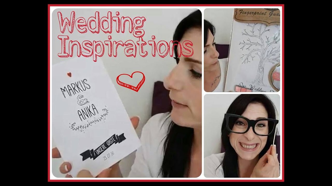 Wedding Inspiration - Ideen f&uuml;r die Hochzeit / G&auml;stebuch Karten / wedding tree / missmo186