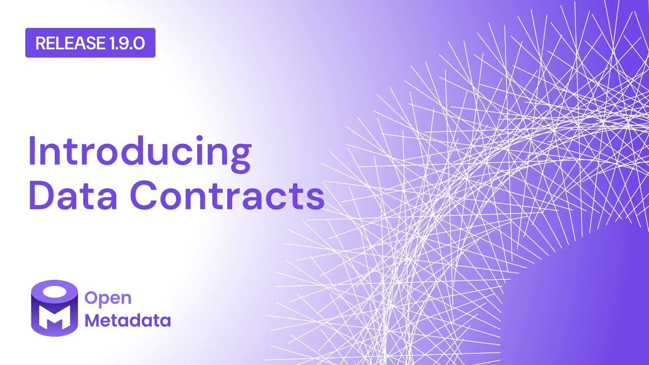 OpenMetadata: Introducing Data Contracts