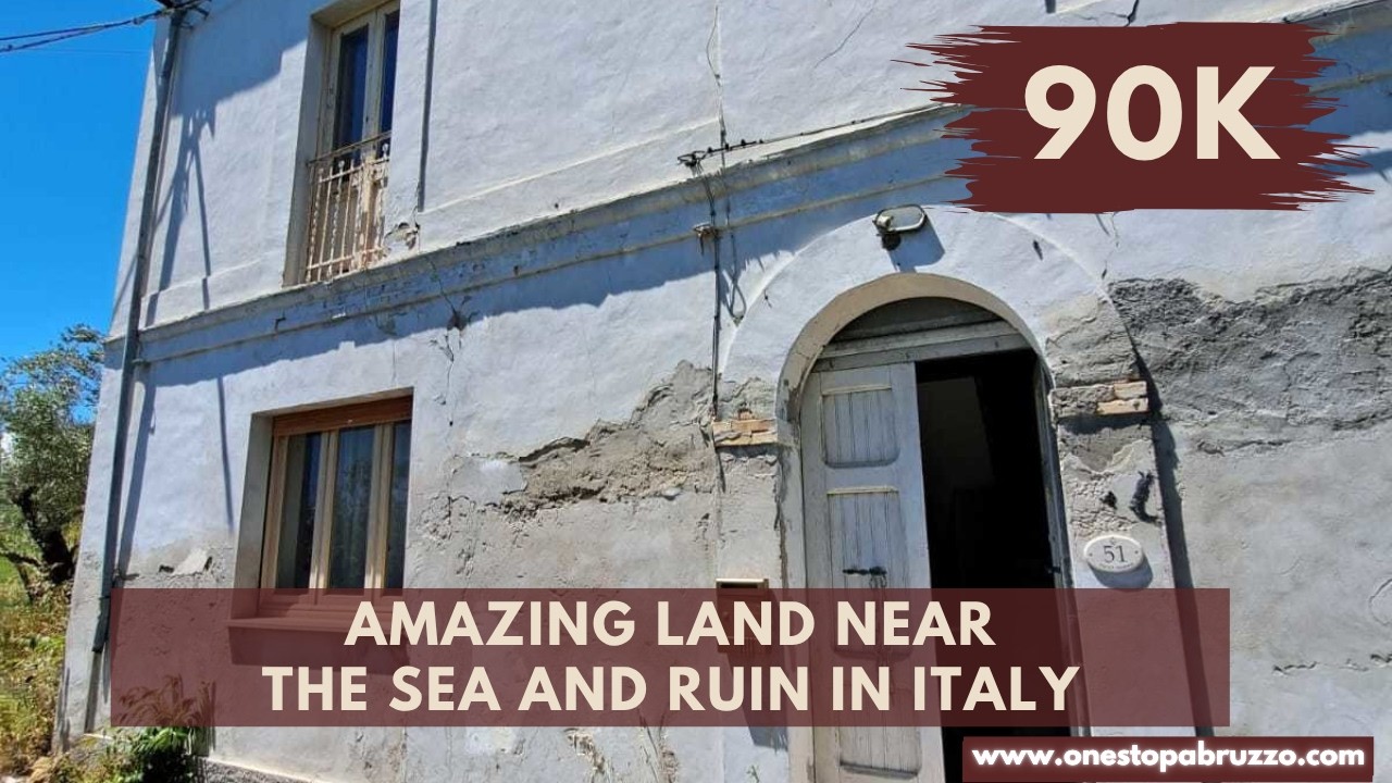 &euro;95K Coastal Dream?! 🤯 HUGE House & Olive Grove by the SEA! (Abruzzo Bargain!) | Virtual Tour