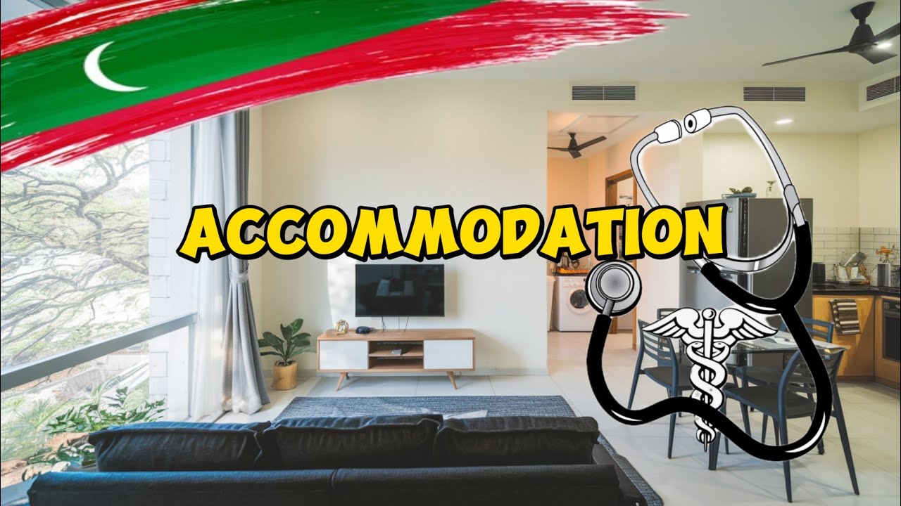 Tour of My Hospital Provided Accommodation in the Maldives | Living with International Roommates