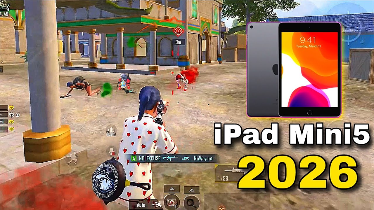 ipad mini 5 pubg test in 2026 😳ipad mini5 pubg gameplay