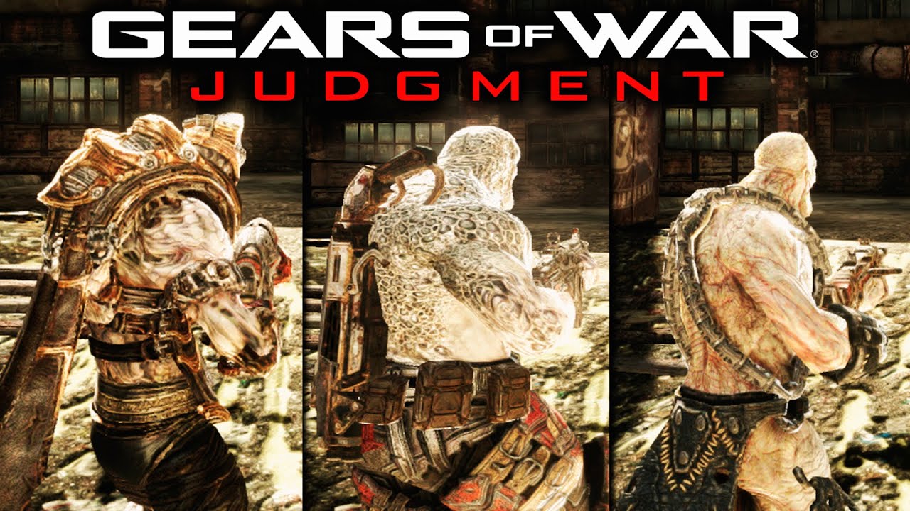 GEARS OF WAR JUDGMENT - TODOS LOS LOCUST Y CRIATURAS EN INVASIÓN