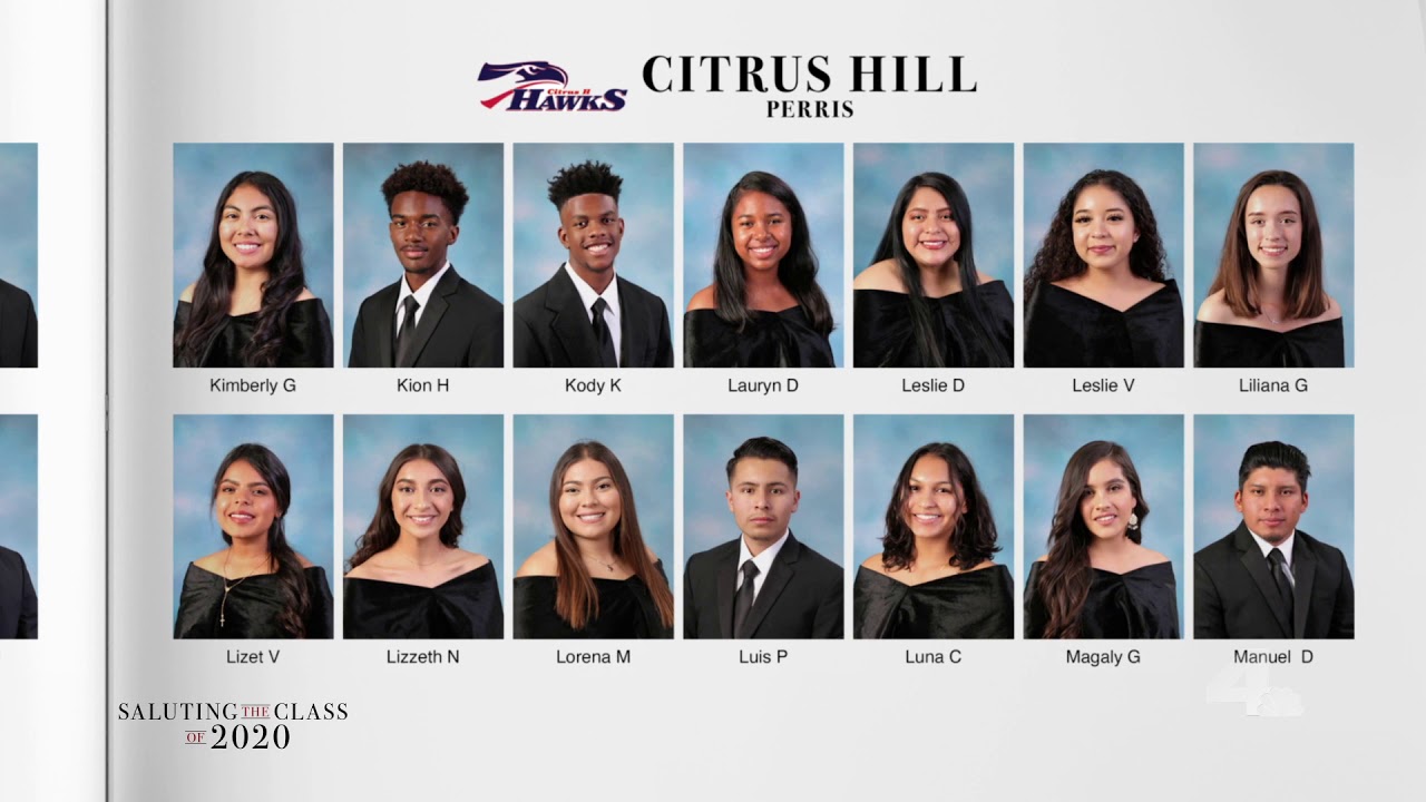 Saluting the Class of 2020 —Citrus Hill High School