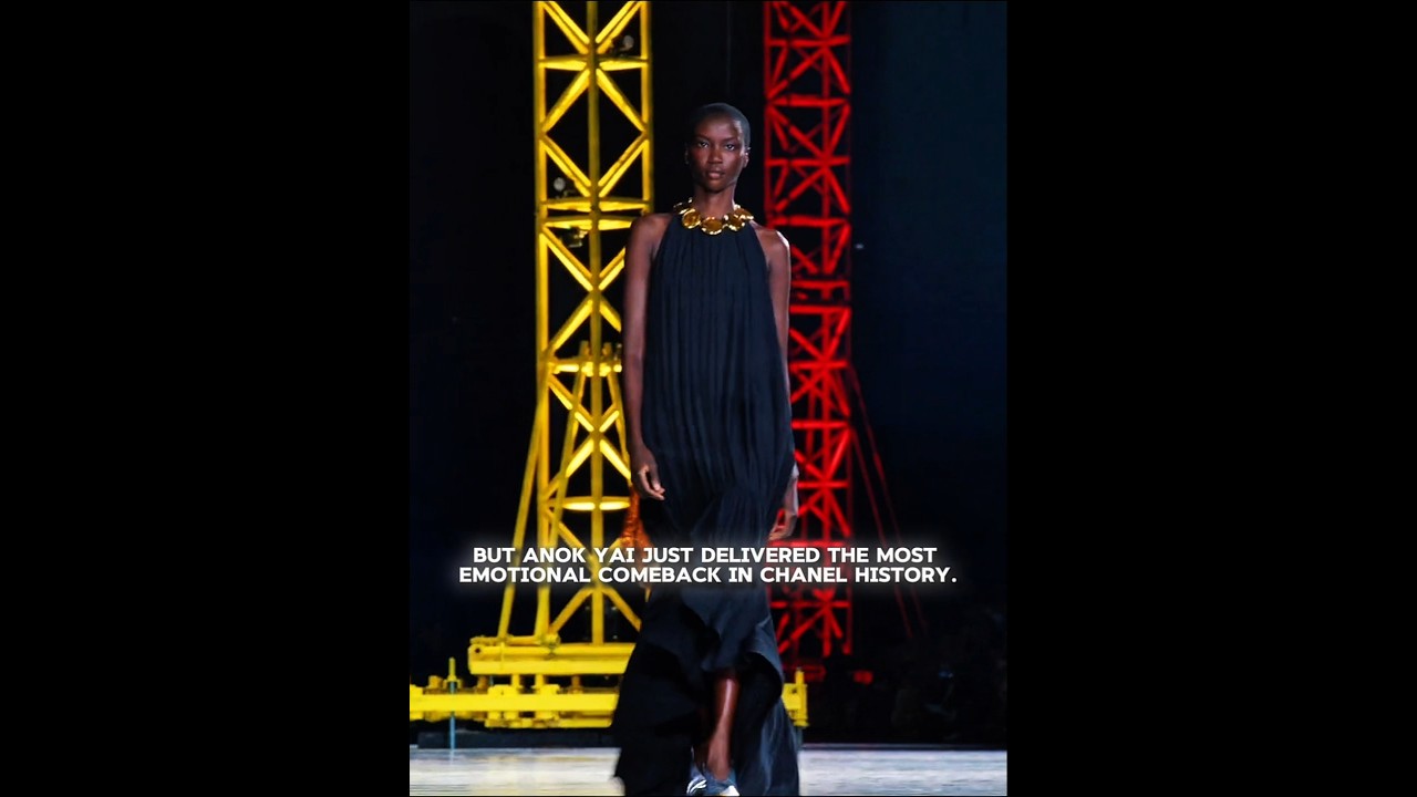 A return that meant more than fashion | #anokyai #chanel #runway #fw26 #fashion