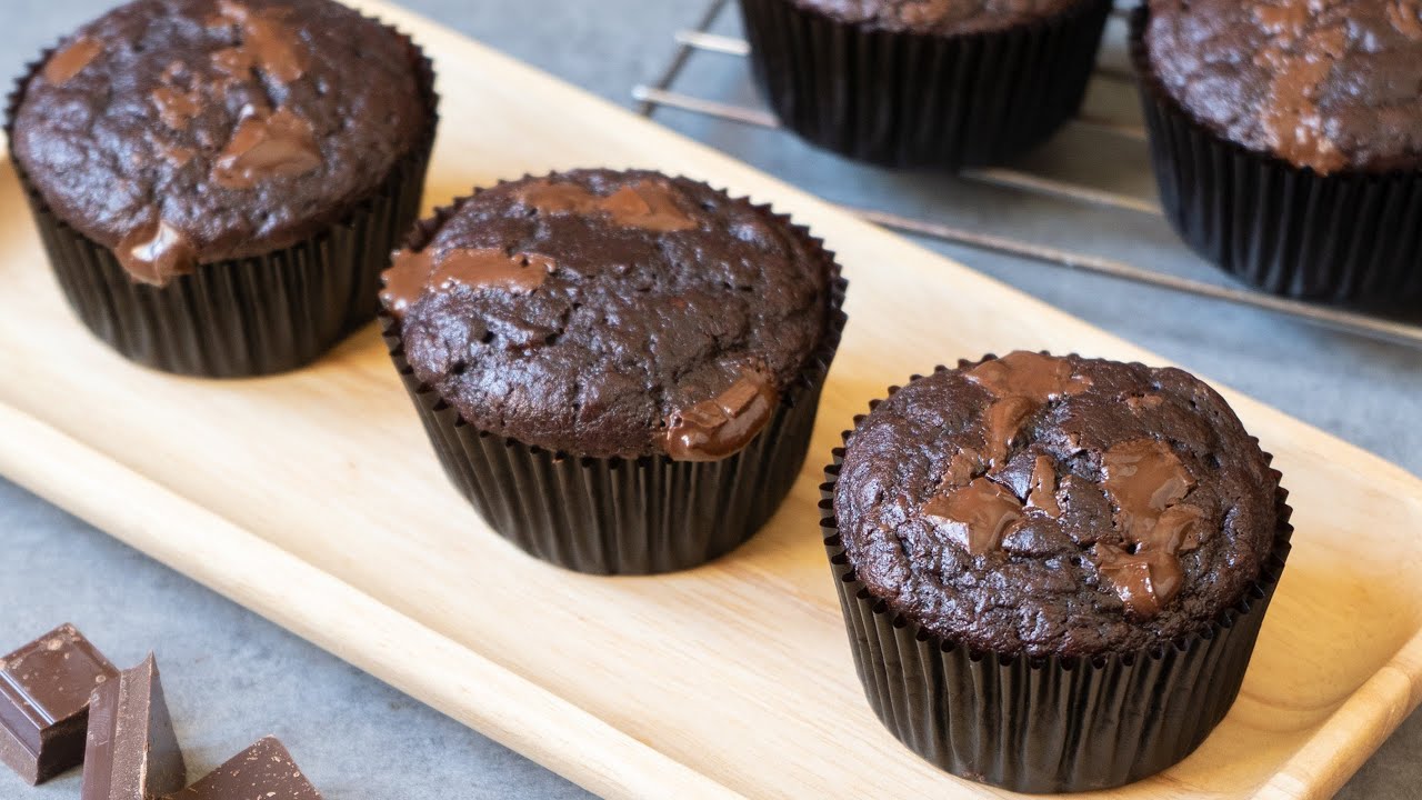 Chocolate Banana Muffins Recipe