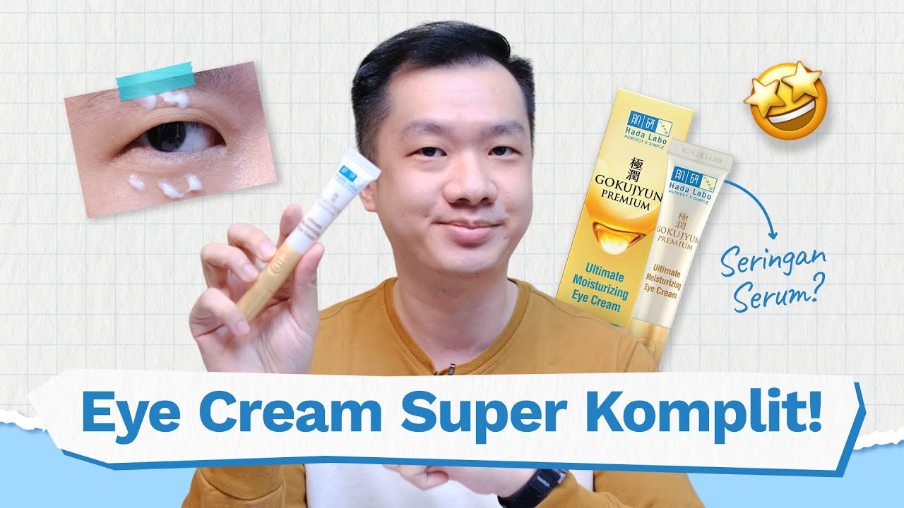 (VIRAL) Eye cream brand Jepang paling joss buat kerutan & garis halus? 😳😱