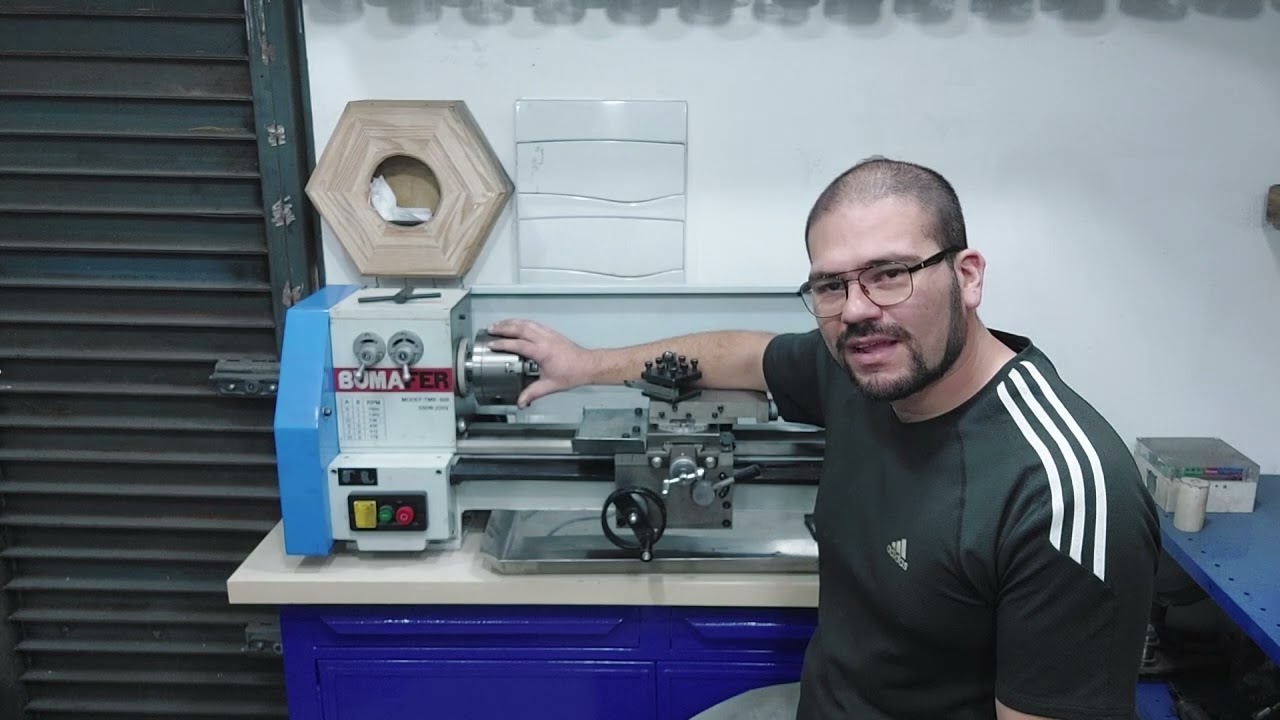 Estou de volta! Comprei um torno BV20l! Não compre um torno sem ver esse vídeo!