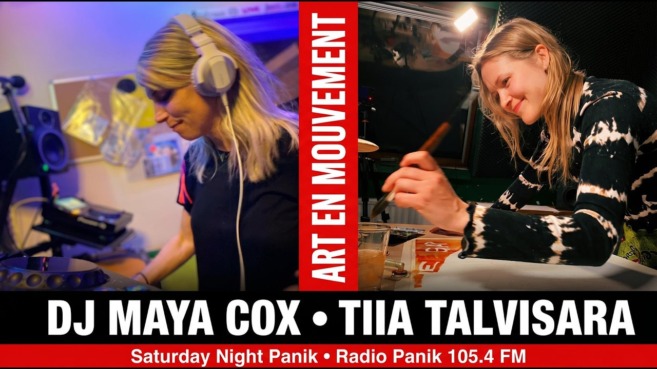 Tiia Talvisara peint l'Oc&eacute;an en Direct | Saturday Night Panik Mix (06.06.26)