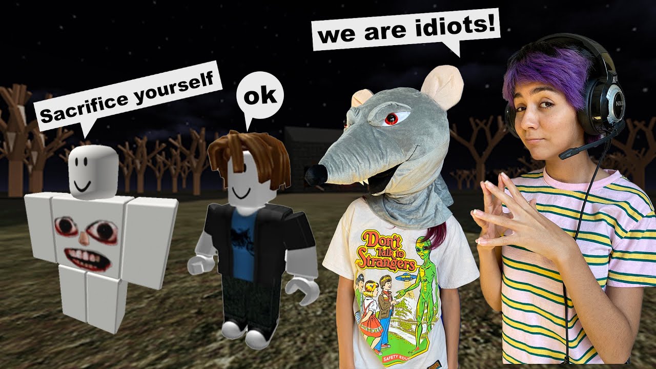we started a cult on roblox
