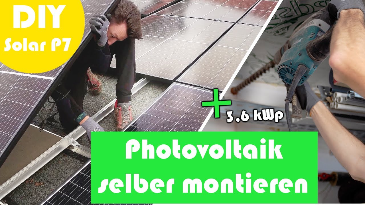 Photovoltaik Erweiterung - Photovoltaikanlage auf Bitumendach installieren