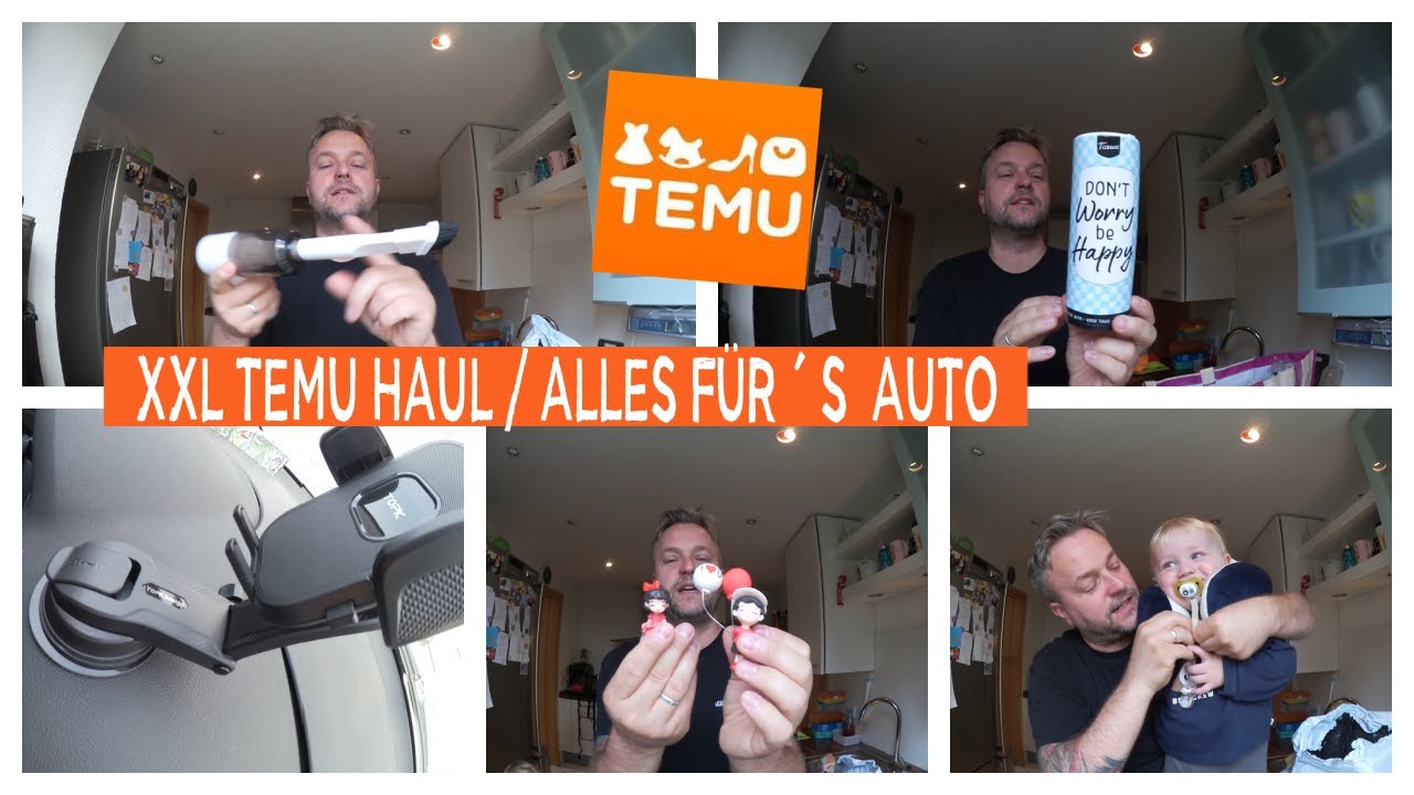 XXL TEMU HAUL / EIN MUSS IM AUTO / PRAKTISCH / GÜNSTIG