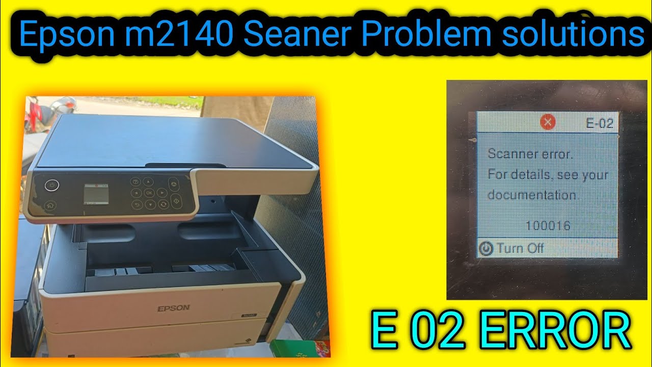 Epson M2140 Scanner Error Problem Solution | Epson M2140 Scanner Error 100%Solve in Hindi​