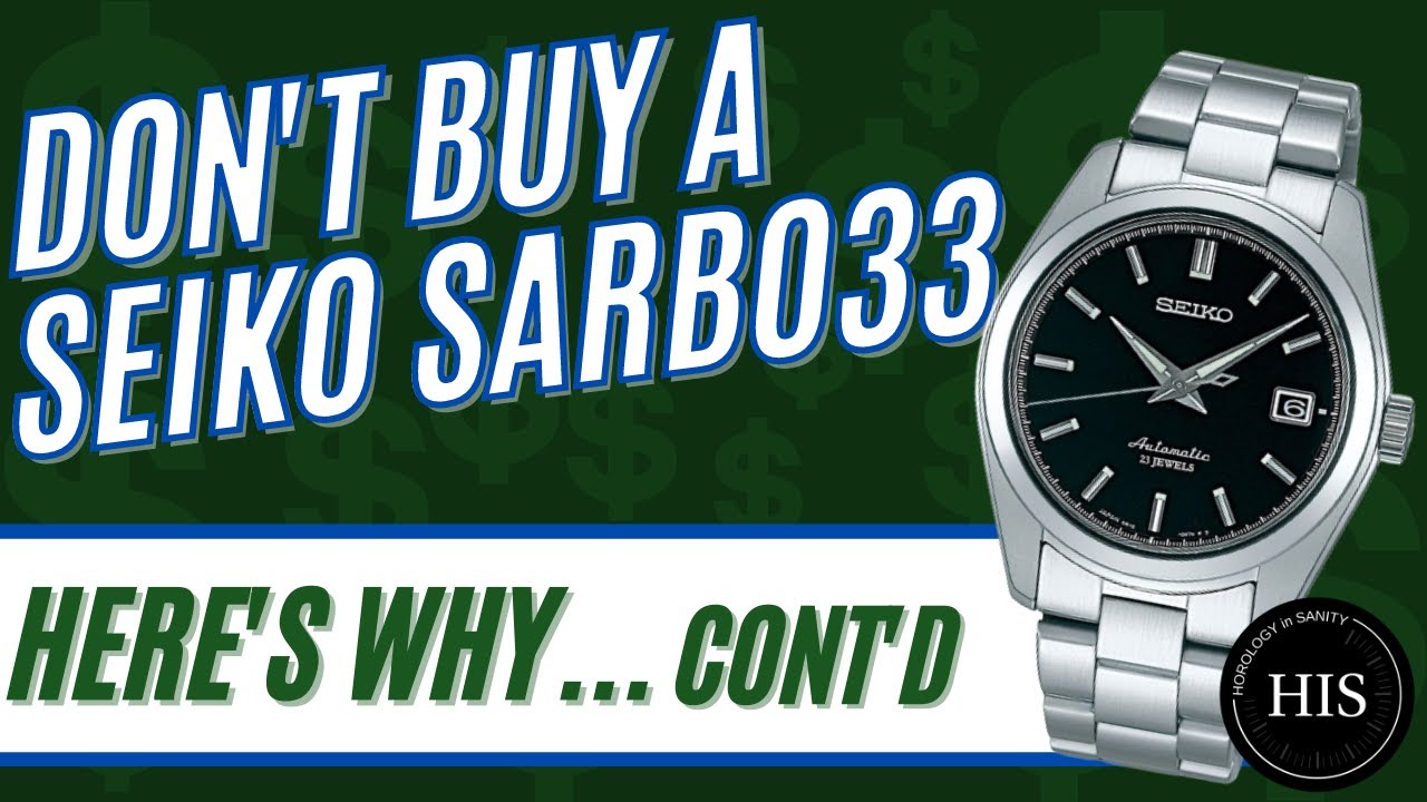 10 часов, которые я бы купил вместо Seiko SARB033 ⌚