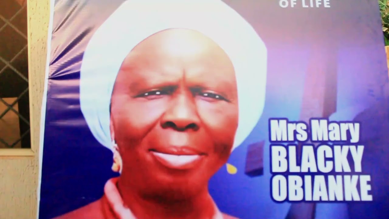 Late Mrs Mary Blacky Obianke part 1