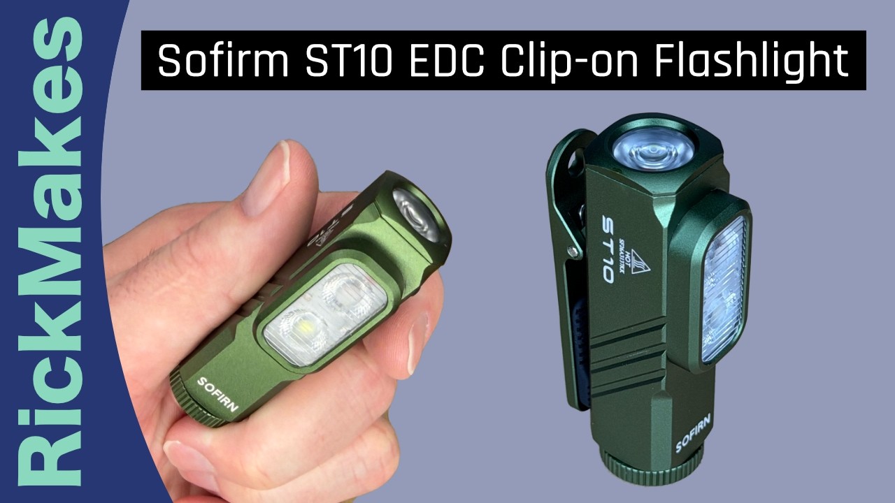 Sofirm ST10 EDC Clip-on Flashlight