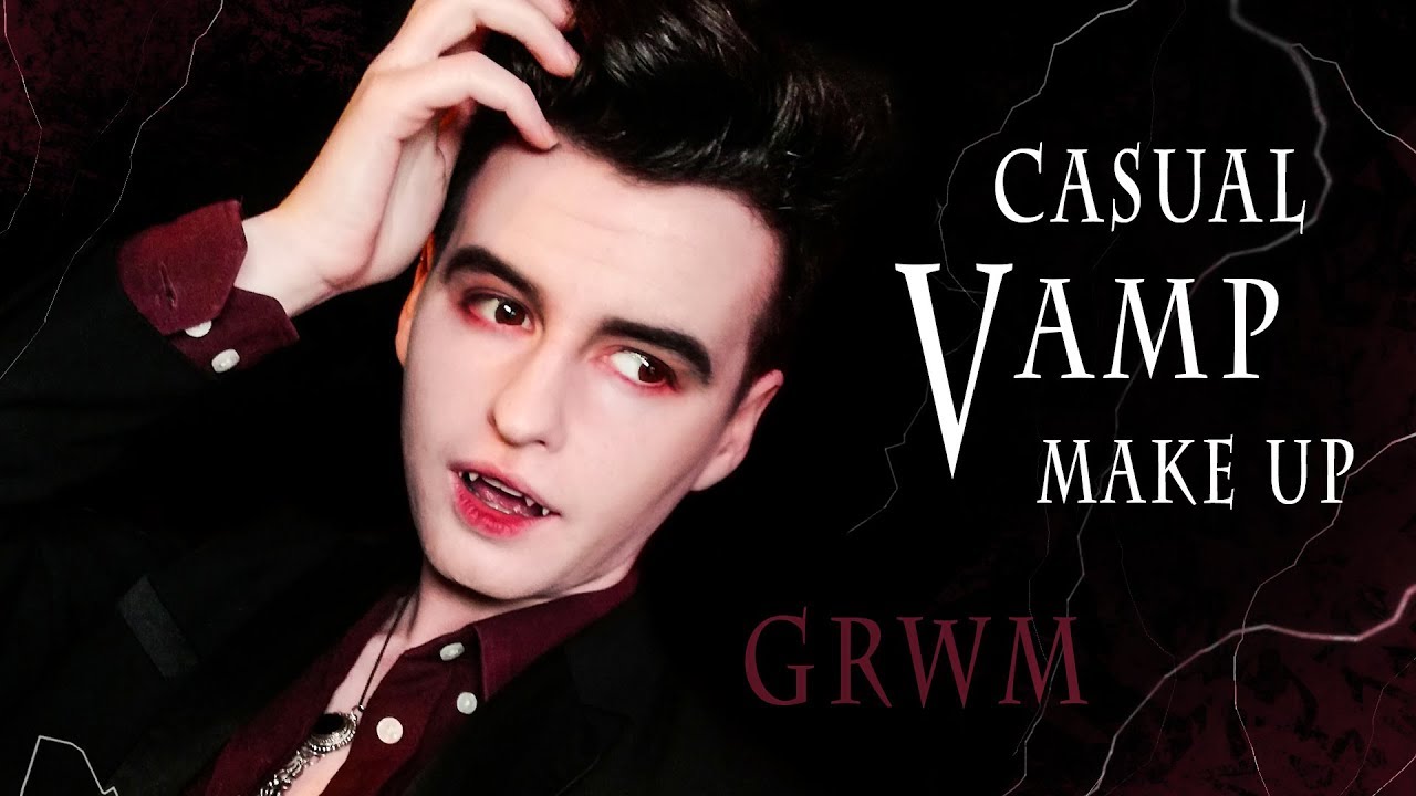 CASUAL VAMP MAKEUP || GRWM