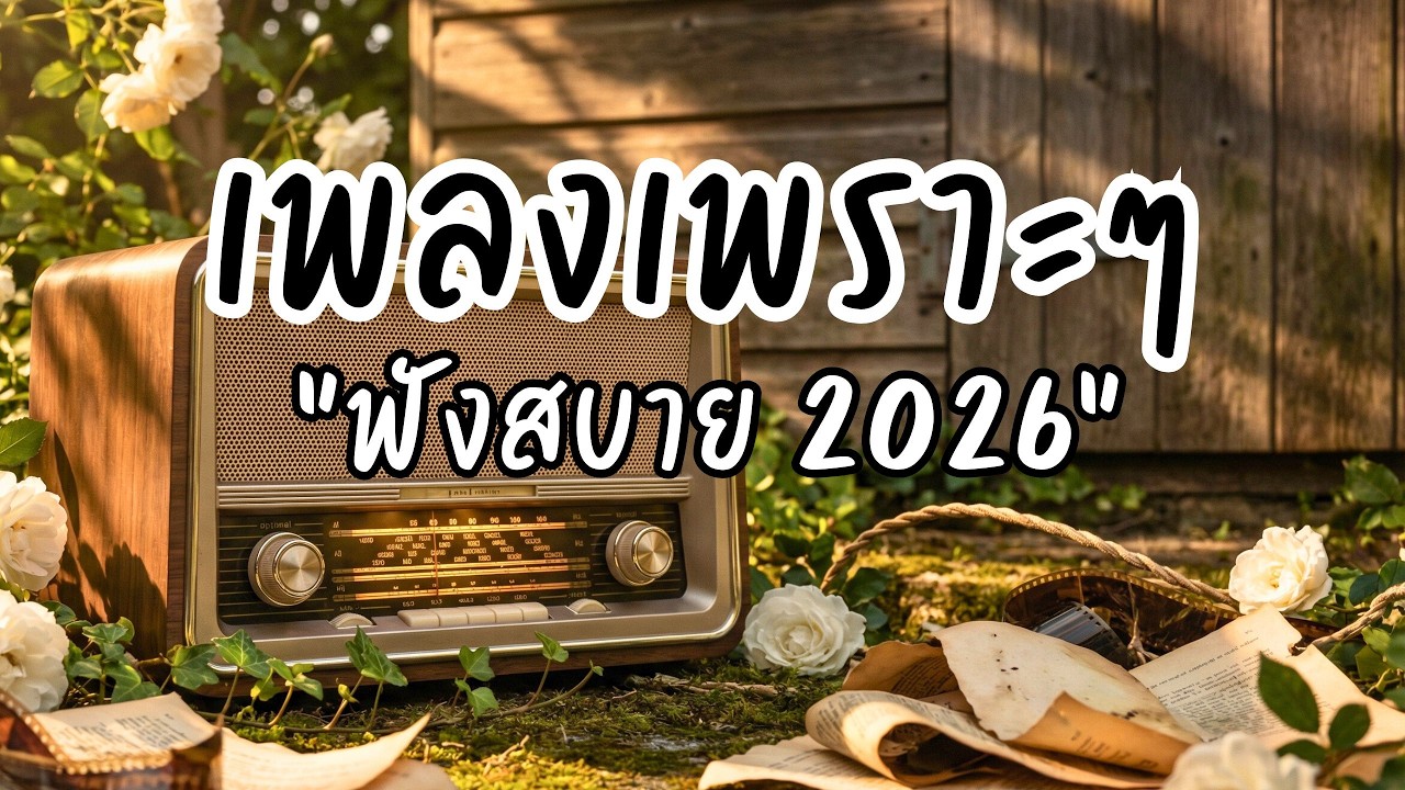 🎵 เพลงเพราะๆ ฟังสบาย Vol.26 | รวมเพลงใหม่ ฟังยาว ไม่มีสะดุด เปิดฟังทั้งวัน