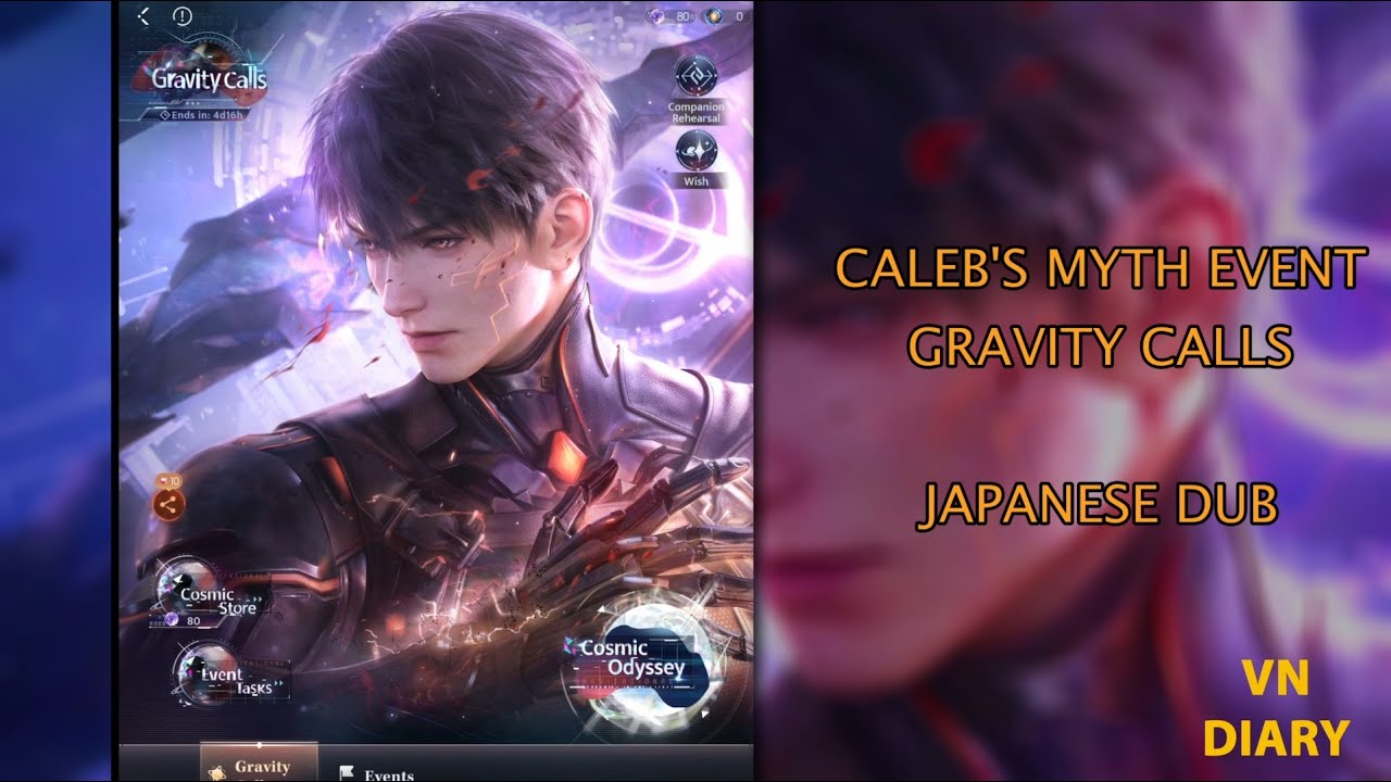 LADS MYTH - CALEB GRAVITY CALLS/ X-02 ULTIMATE WEAPON EVENT (ALL DUB JPN ENG CHINESE KOREAN)