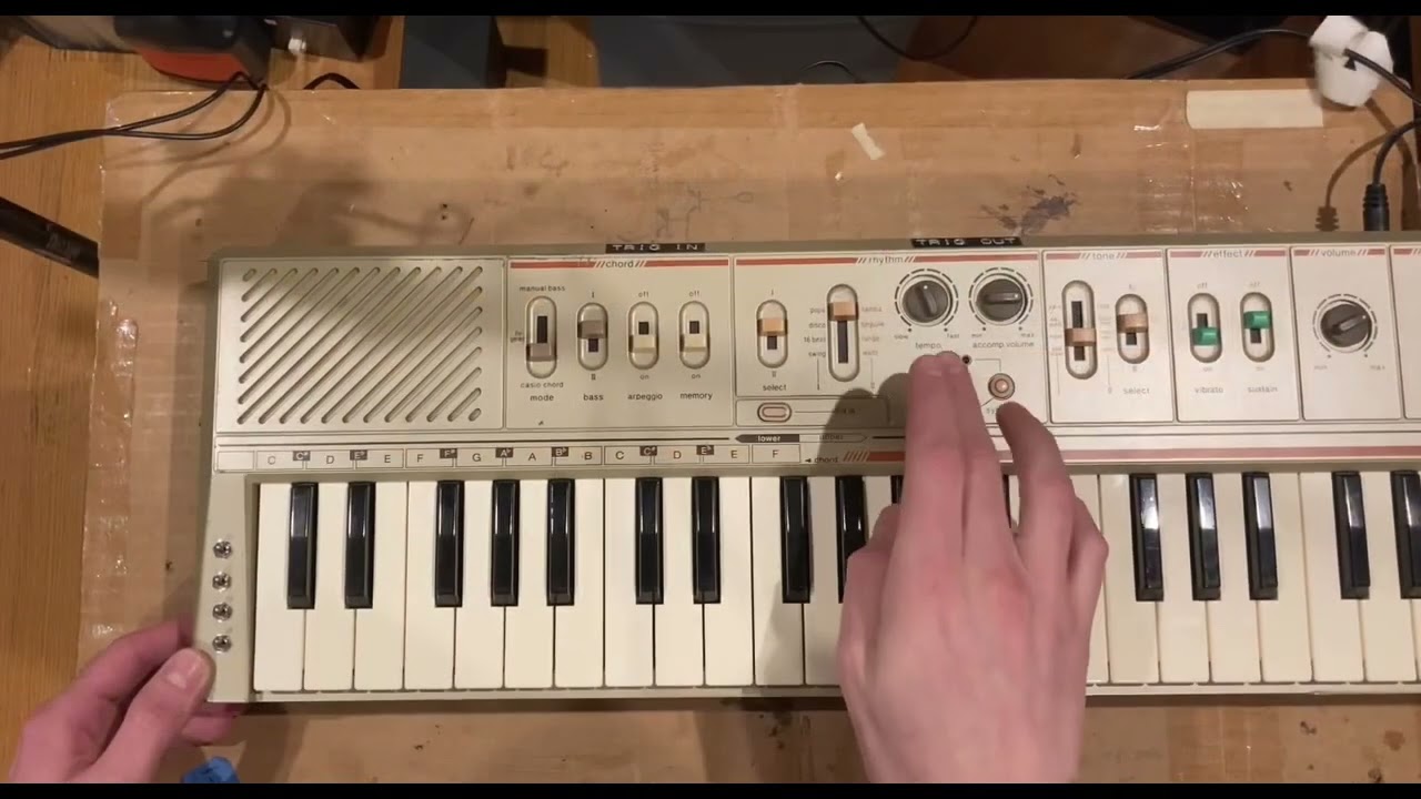 Casio MT-46 with mods