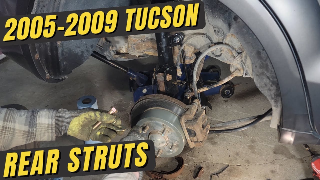 Rear Strut Replacement | Hyundai Tucson 2005-2009