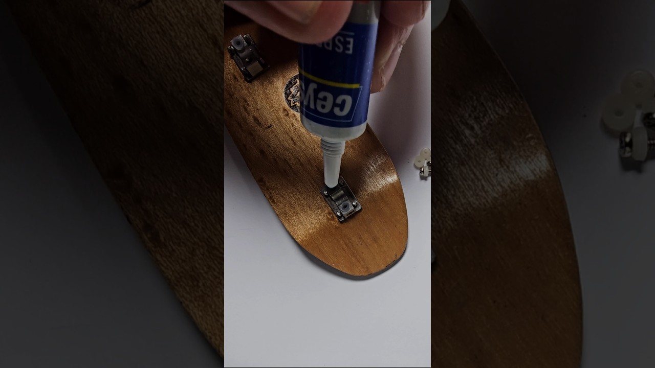 Trucks invertidos de fingerboard, tutorial!