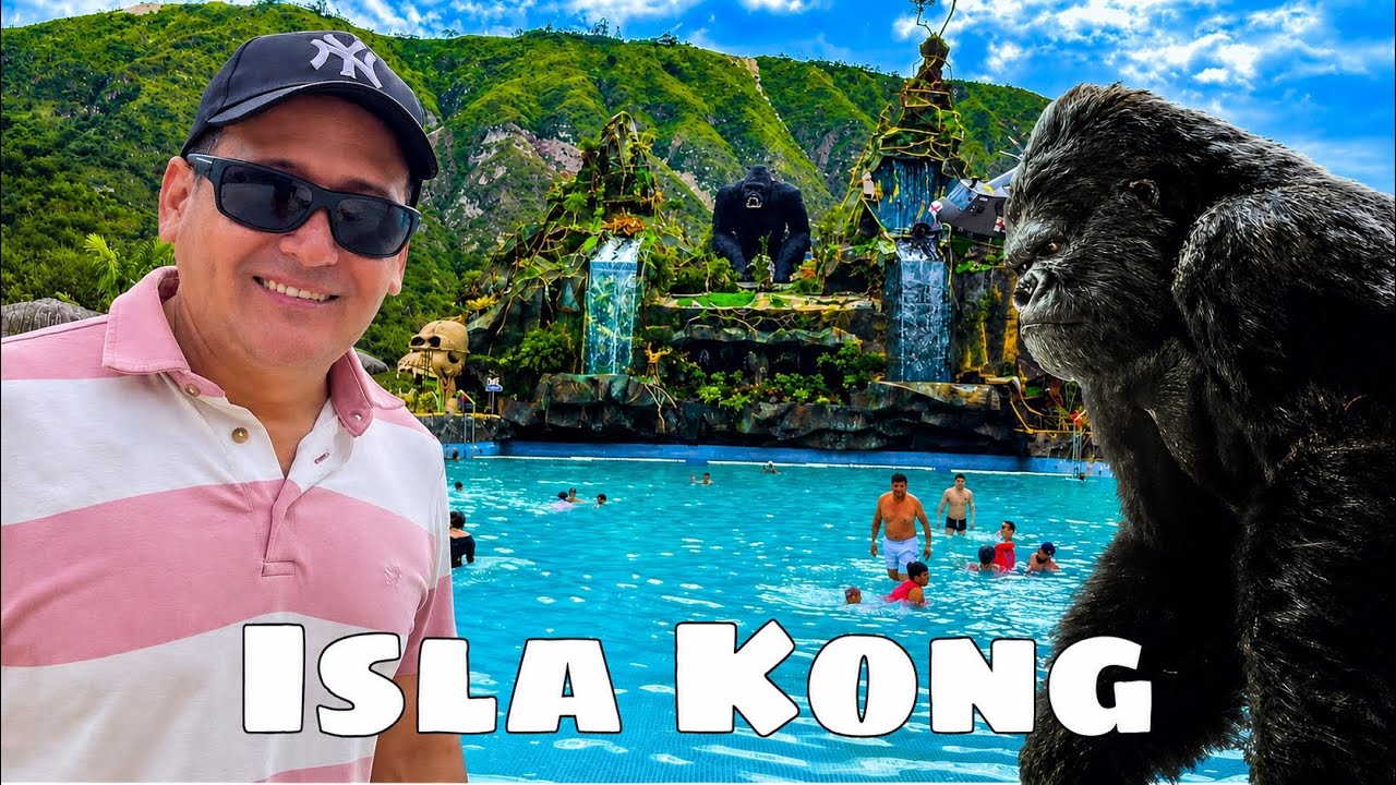 Isla Kong en Quito 🇪🇨 Diversión total en Aqua River Park 🦍