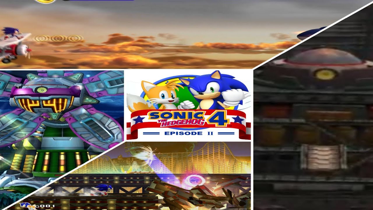 Sonic the Hedgehog 4 Episode 2 Mobile Edition All Bosses {No Damage}
