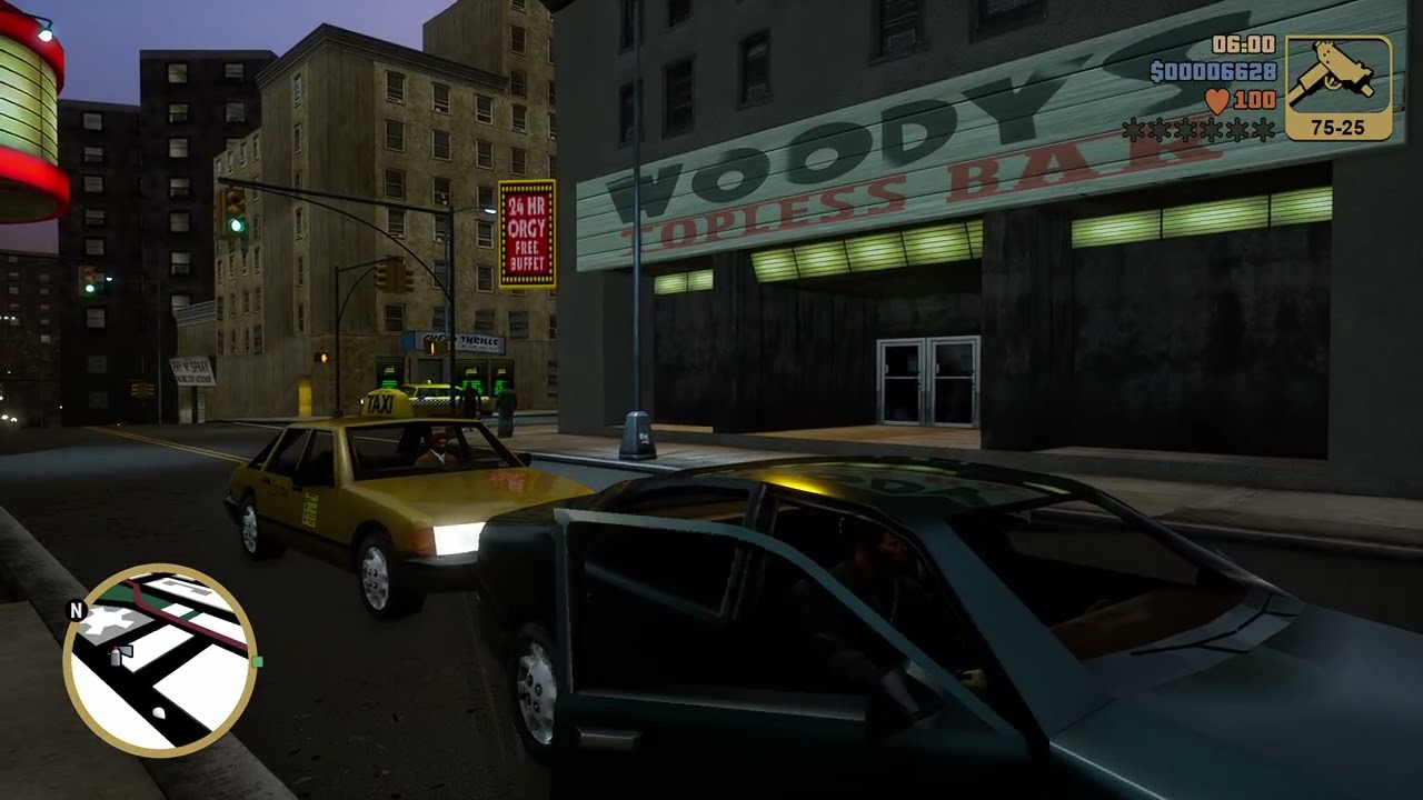 Grand Theft Auto III – The Definitive Edition | Mission 1 - Give Me Liberty {DAY - 1}