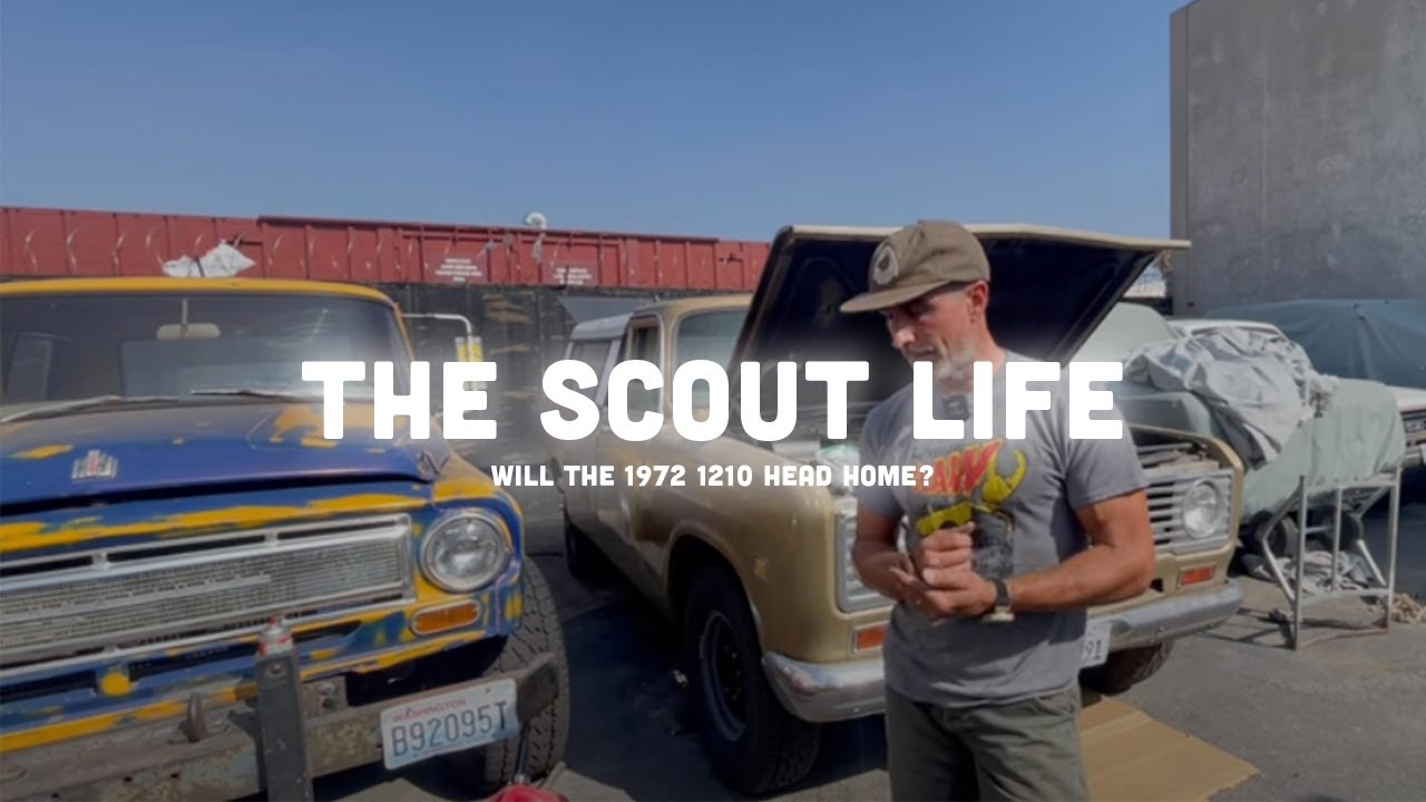 The Scout Life: Will the Gold IH Pickup Make it out of LA?