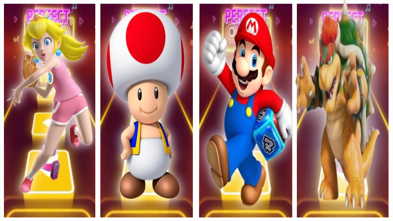 Mario vs Bowser vs Peach vs Yoshi || Who is the Best? 🤯