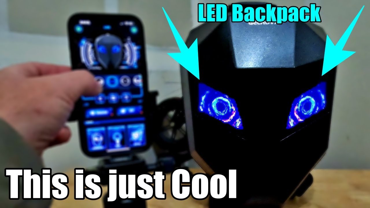 Another way to stay VISIBLE on the road | Gelrova LED Backpack Review