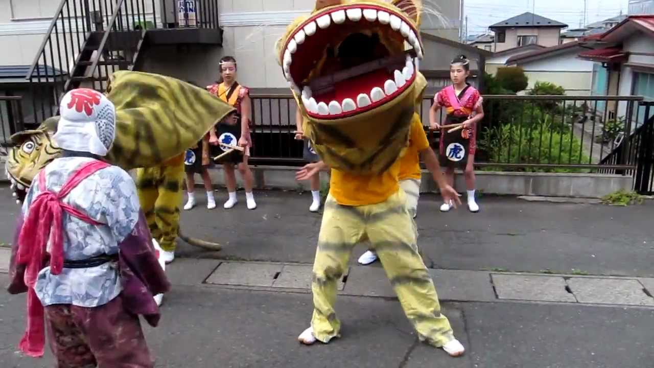虎舞［三社大祭・八戸・青森］Tiger Dance/hachinohe/aomori
