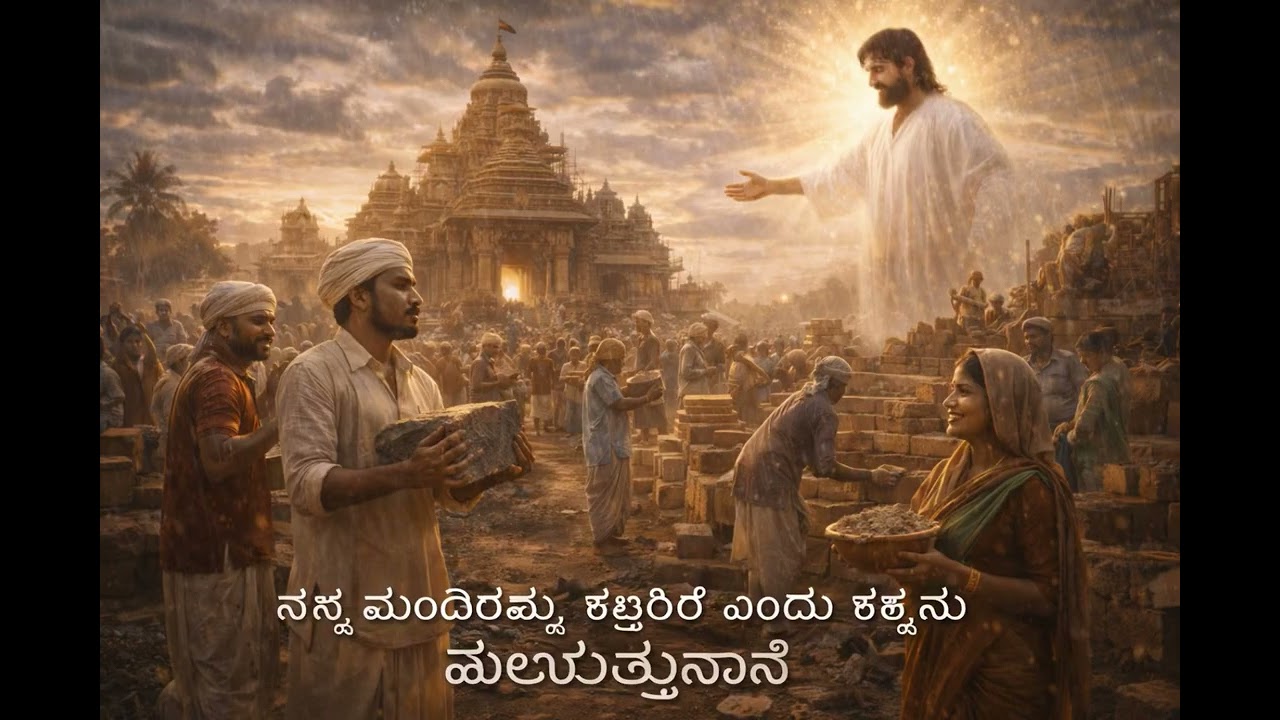 Build my house says the LORD - Kannada