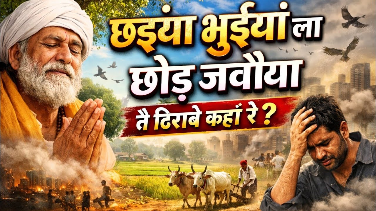 छइयाँ भुईयाँ ला छोड़ जवैया | छत्तीसगढ़ी गीत। New CG Bhajan 2026