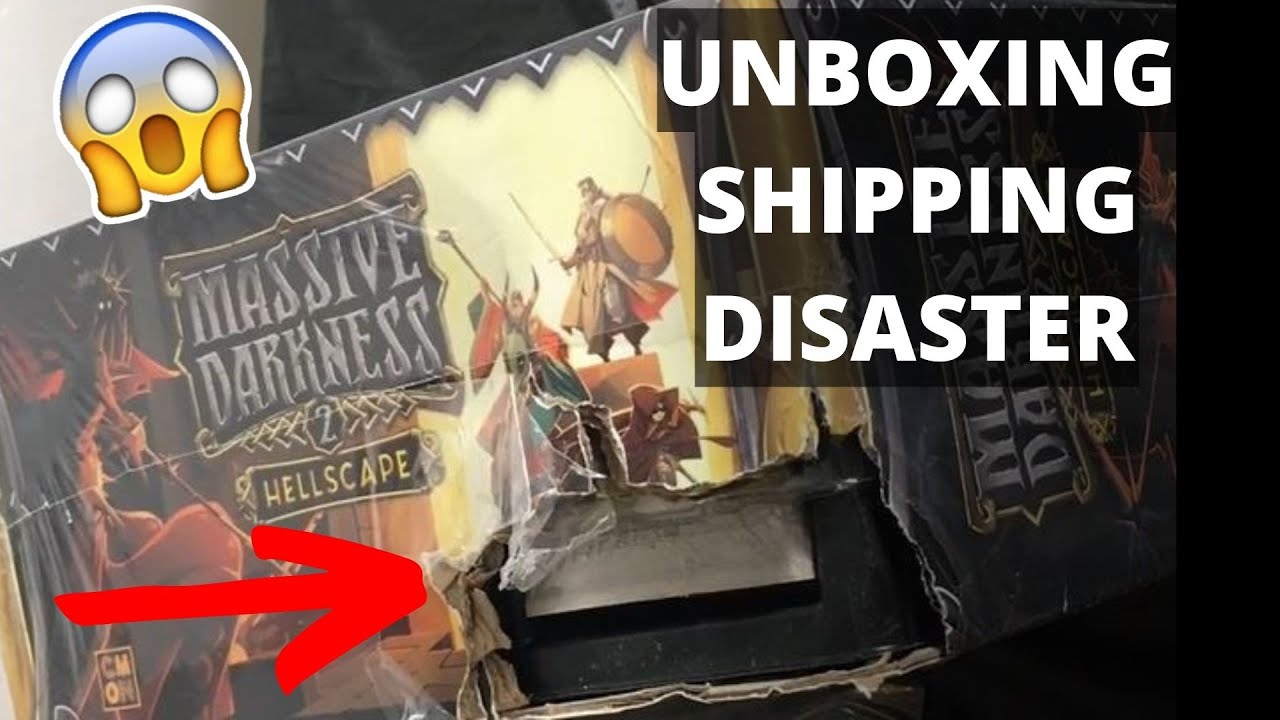 Massive Darkness 2 Amazon Shipping Disaster + Unboxing