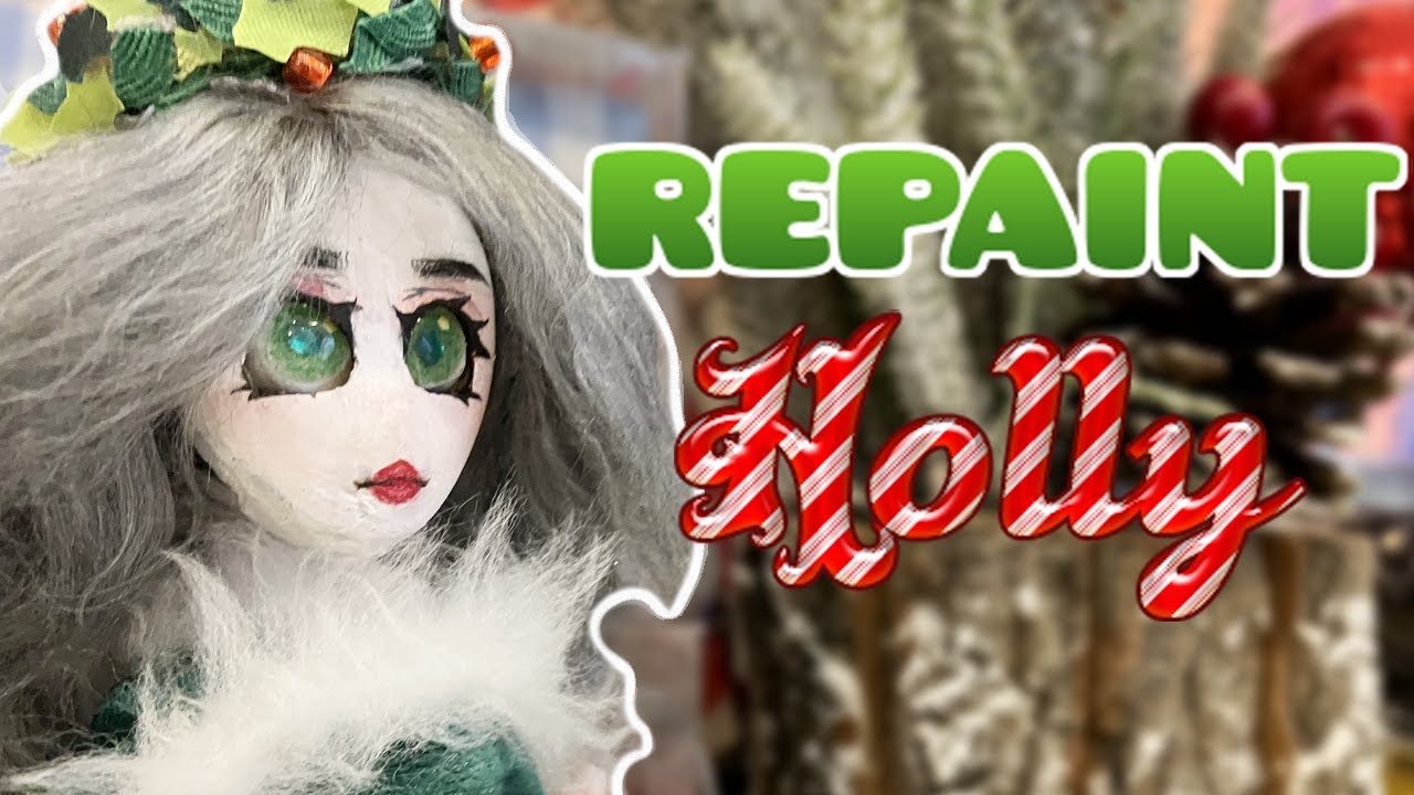 Holly! Christmas OOAK- Custom #OOAK ArtDoll!
