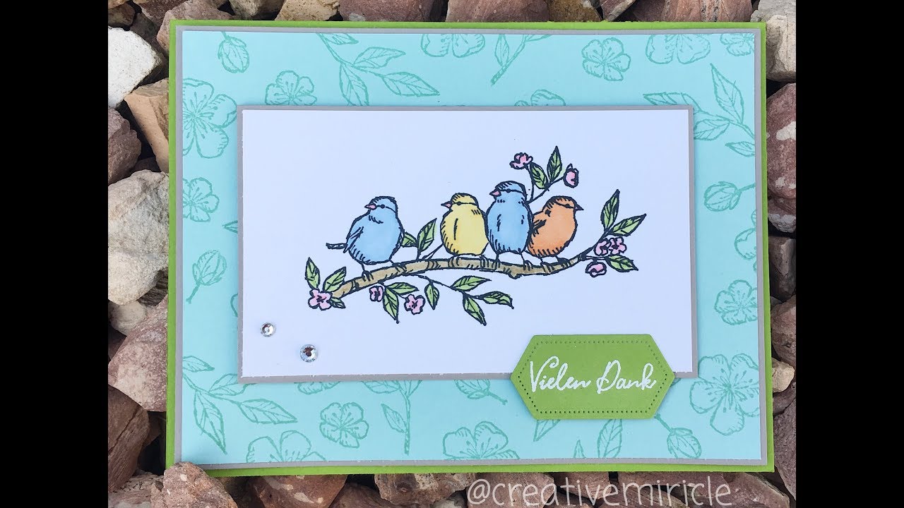 Frei wie ein Vogel I Karte I creativemiricle
